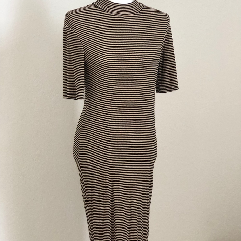 Stripe Bodycon Dress